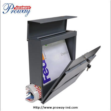 2021 New Design Letter Gift Box Large Box Home Package Stainless Steel Parcel Delivery Drop Letter Box/